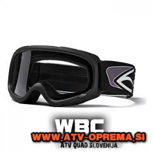 MX Zaščitna očala SMITH GAMBLER YOUTH - Črna