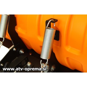 Snežni plug 132cm Shark (Siva) - v kompletu z adapterjem