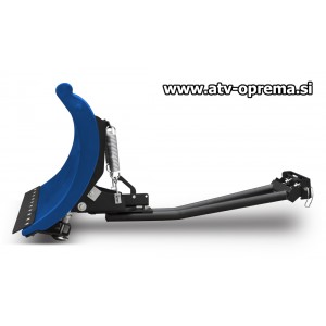 Snežni plug 132cm Shark (Moder) - v kompletu z adapterjem