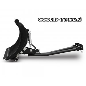 Snežni plug 152cm Shark (Črn) - v kompletu z adapterjem