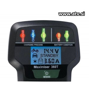 Polnilec akumulatorjev MAXIMISER 360 T